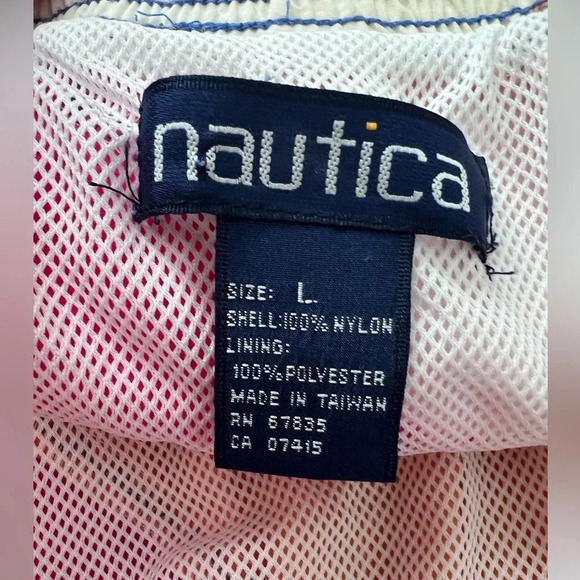 Vintage 90’s Nautica Men’s Swim Shorts Offshore Race Sz L - Picture 6 of 6